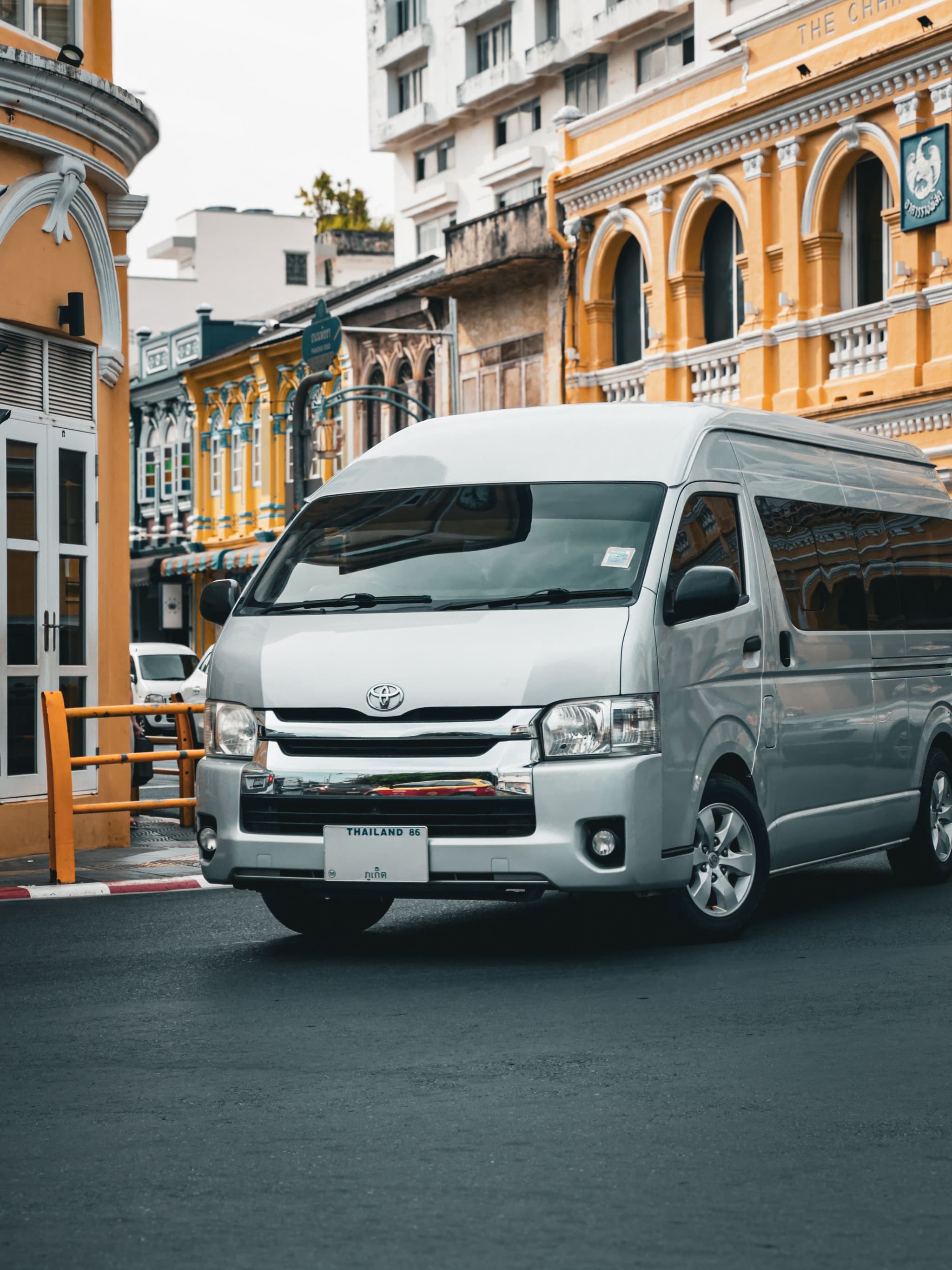Premium Toyota van for Thailand transfers — Golden Rise Travels ground transportation services