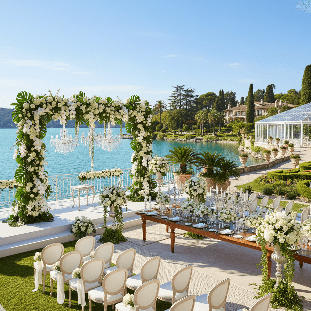 Hua Hin elegant resort wedding venue with garden setting